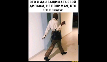 не смог защитить диплом